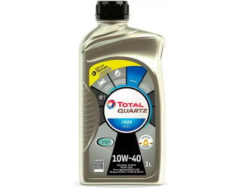 10W40 QUARTZ 7000 TOTAL 1л масло моторное п/с 201528=10200301