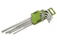 563592 н-р ключей TORX 9шт с отверстием длин Т10-50 ДЕЛО ТЕХНИКИ