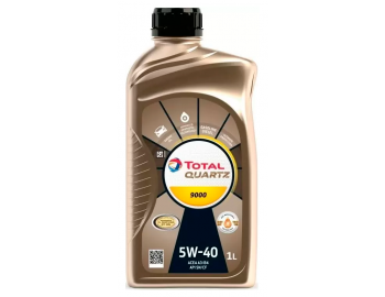 5W40 QUARTZ 9000 TOTAL 1л масло мот синт 166243=10210301