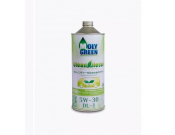 5W30 MOLYGREEN DL-1/DPF DISEL JAPAN 1л масло моторное 0470124