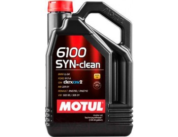 5W30 6100 SYN-CLEAN MOTUL 1л масло моторное 107947