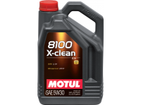 5W30 8100 X-CLEAN+SAE MOTUL 5л масло моторное 106377
