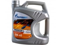 5W40 GAZPROMNEFT PREMIUM L 4л масло п/синт 2389900122