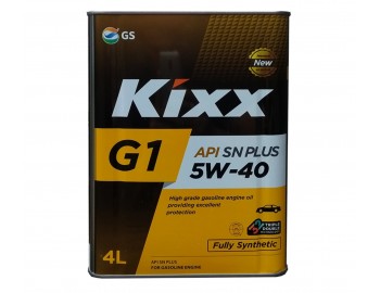 5W40 KIXX G1 SN PLUS 4л масло моторное синт  металл L531344TE1