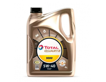 5W40 QUARTZ 9000 TOTAL 4л масло мот синт 148597=10210501