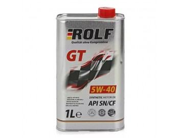 5W40 ROLF GT SAE API SN/CF масло 1л