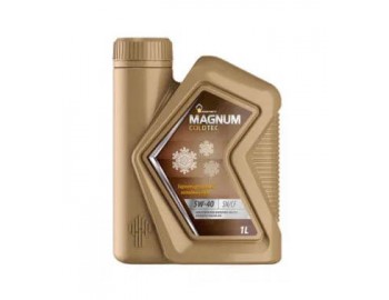 5W40 роснефть MAGNUM COLDTEC  SN/CF 1л масло мот синт