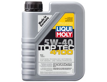 7500 3700 5W40 TOP TEC 4100 LIQUI MOLY 1л масло моторное синт 037723