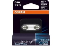 6438DWP01B 6000K 12V C5W 31mm OSRAM лампа светодиодная C5W 36мм