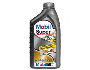 5W40 SUPER 3000 MOBIL 1л масло мот синт