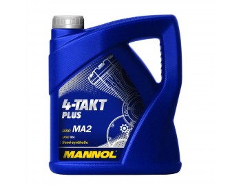10W40 4-TAKT PLUS MANNOL 4л масло моторное