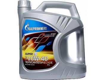10W40 GAZPROMNEFT SUPER 4л масло п/синт 2389901318