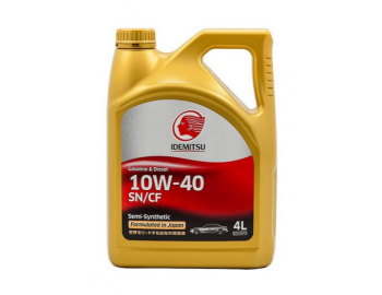 10W40 IDEMITSU 4л масло моторное 30015049746