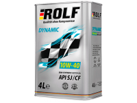 10W40 ROLF DYNAMIC SAE API SJ/CF масло 1л