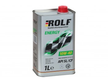 10W40 ROLF ENERGY API SL/CF 1л масло моторн п/синт 322232