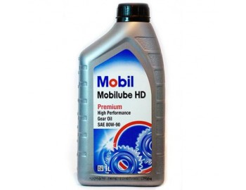 80W90 GL5 MOBIL MOBILUBE HD 1л масло трансмис 152661