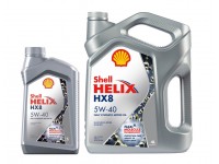 акция 5W40 HELIX HX8 SHELL 4+1л масло моторное