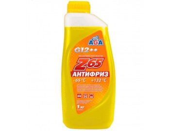 AGA042Z G12++ антифриз желтый -65C 1кг PREMIX
