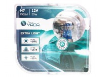 H7 907365 автолампа 12V 55W к/т 2шт NORD YADA EXTRA LIGHT +50%