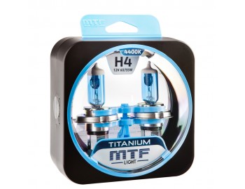 H4 HTN1204 автолампа 60/55WE TITANIUM к-кт 2шт