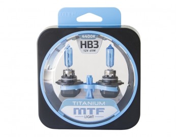 HTN12B3 автолампа HB3 9005 12V 65W TITANIUM к-т 2шт