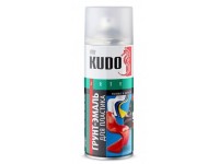 KU6002 краска грунт для пластика черная 520мл KUDO