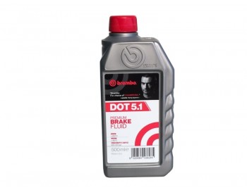 L05005 тормозная жидкость DOT5 0.5л