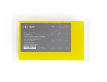 LECAR000015712 губка для мытья кирпич желтая 180х110х70мм 232529