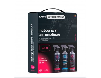 LN9121 Набор для автомобиля универсальный Интерьер №1 LAVR, 3?500 мл