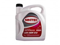 SINTEC G12 LUX 5кг антифриз концетрат  красн 990467