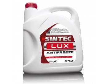 SINTEC G12 LUX 5кг антифриз красн жидкость охлаждающая