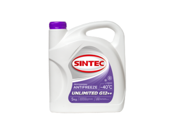 SINTEC G12++ UNLIMITED 5кг антифриз сирен жидкость охлаждающая